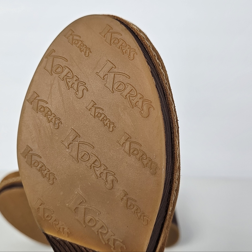 NEW - Comfort Walking Clogs - Kork-Ease - Tan Suede - Women's - 7.5 - Picture 13 of 16